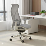 Mesh chairs, goSIT Clark in White